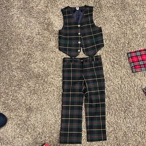 Janie and jack vest and matching pants